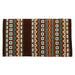 Weaver New Zealand  Wool Show Saddle Blanket Color Chestnut, Buckskin & Turquoise