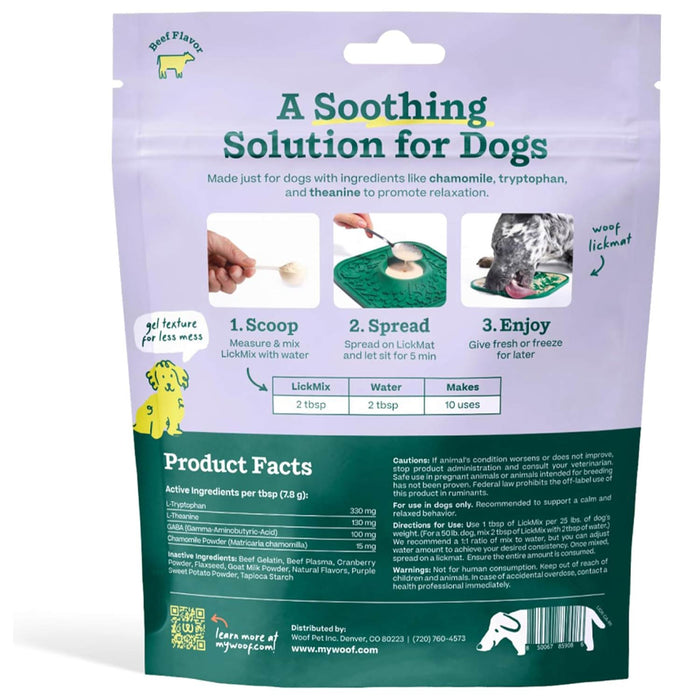 LickMix for Dogs – Bacon & Cheese or Calming LickMat Spread, Interactive Enrichment Treat