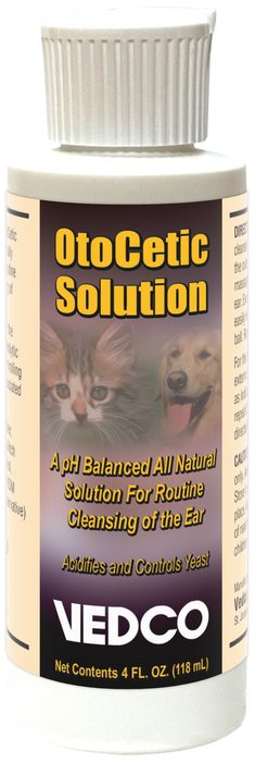 Otocetic Solution, 4oz Size 4oz