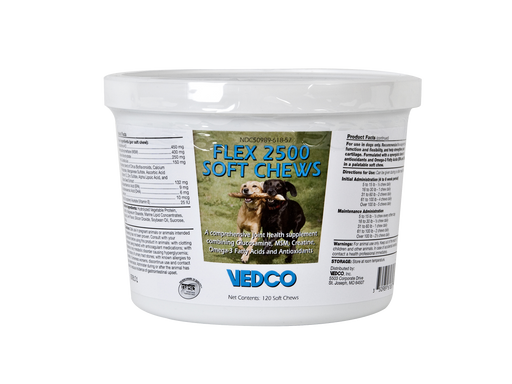 Flex 2500 Soft Chews 120ct Count 