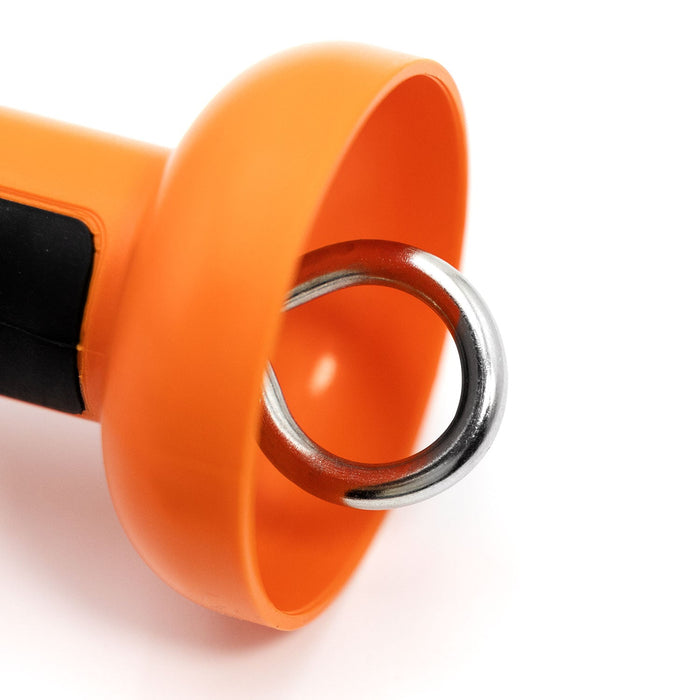 Rubber Grip Electric Fence Gate Handle, Wire/Rope, UV-Stabilized with Overstretch Protection