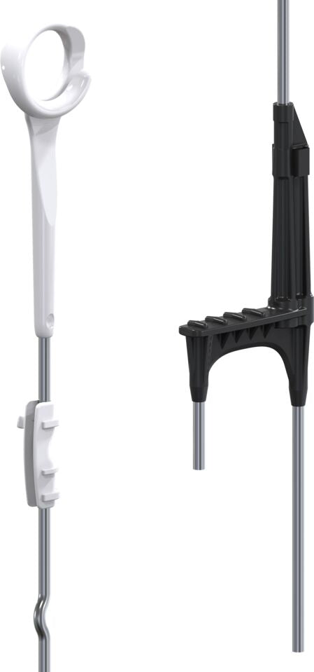 HD MULTI WIRE RING TOP POST WHITE  