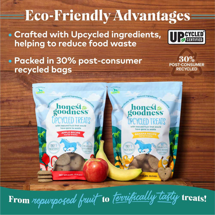 Honest To Goodness Upcycled Horse Treats – Apple Size 2 lb bag