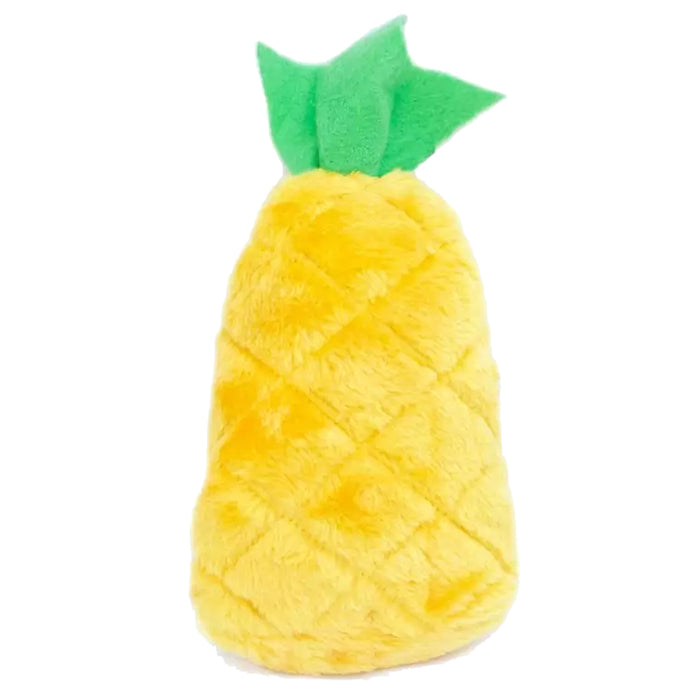 Zippy Paws NomNomz Pineapple Plush Squeaker Dog Toy