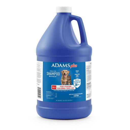 Adams Plus Flea & Tick Shampoo with Precor - FAHJ - 1 Gallon Adams Plus Flea & Tick Shampoo - 2