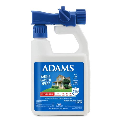 ADAMS Yard & Garden Spray, Treats Up to 5,000 Square Feet, 32 Fl oz - FAAAF - 32 oz - 1 - 1