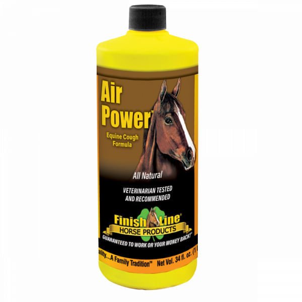 Air Power Natural Cough Relief & Breathing Aid for Horses - FRA5 - 34 oz Liquid - 4