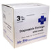 Air - Tite Luer Lock Syringes with Needles, 100 Count - 01101AT-3X22X1LL - 3cc LL with 22 g x 1" - 3