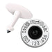 Allflex USDA 840 HDX (Half Duplex) Ultra EID Tags, 50 ct - Y3AB - White - 50 ct - 1