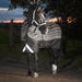 Amigo 1200 Denier FieldSafe Reflectech Plus Turnout Blanket for Horses, 250 grams - FOXA1 - Black - 72" - 1