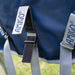 Amigo 1200D FieldSafe Plus Horse Turnout Blanket - Safety Surcingles, Reflective Strips & 250g Insulation - FOXP - Navy - 66" - 5