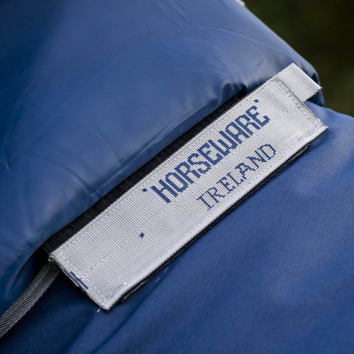 Amigo 1200D FieldSafe Plus Horse Turnout Blanket - Safety Surcingles, Reflective Strips & 250g Insulation - FOXP - Navy - 66" - 2