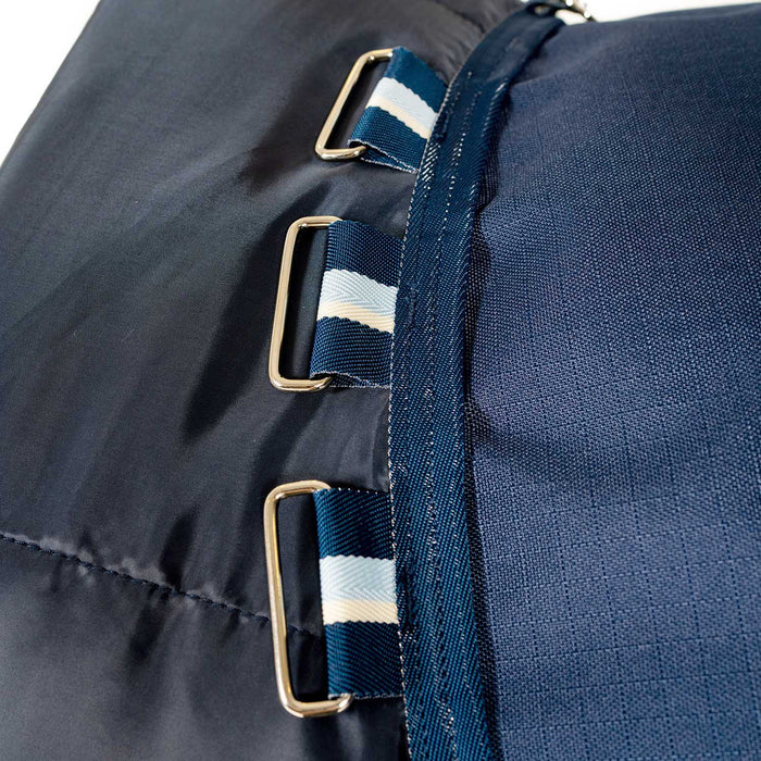 Amigo Ripstop 900D, 200g Turnout Blanket - Waterproof, Breathable Midweight Horse Rug - FOXD - Witney Navy - 66" - 3