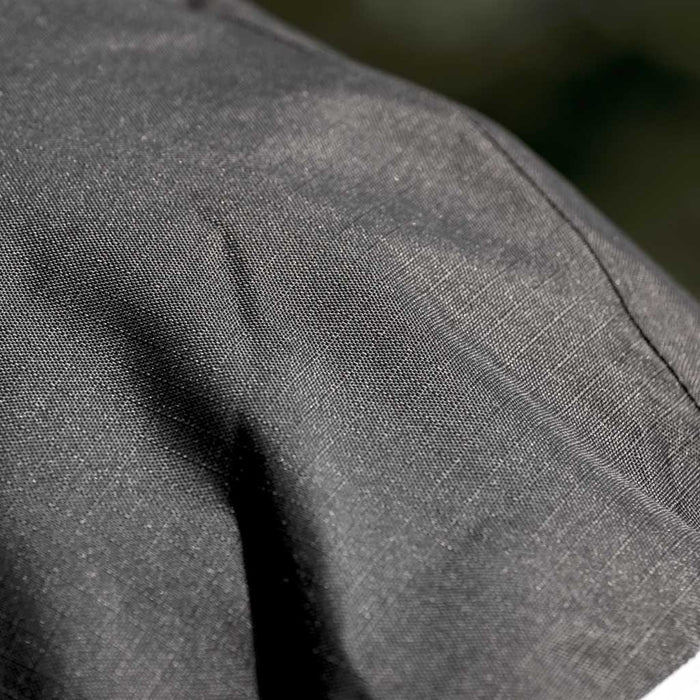 Amigo Ripstop 900D Quarter Horse Plus Turnout Blanket - 200g Medium Weight, Waterproof with Detachable Hood - FOXBE - Black / White Trim - 68" - 6