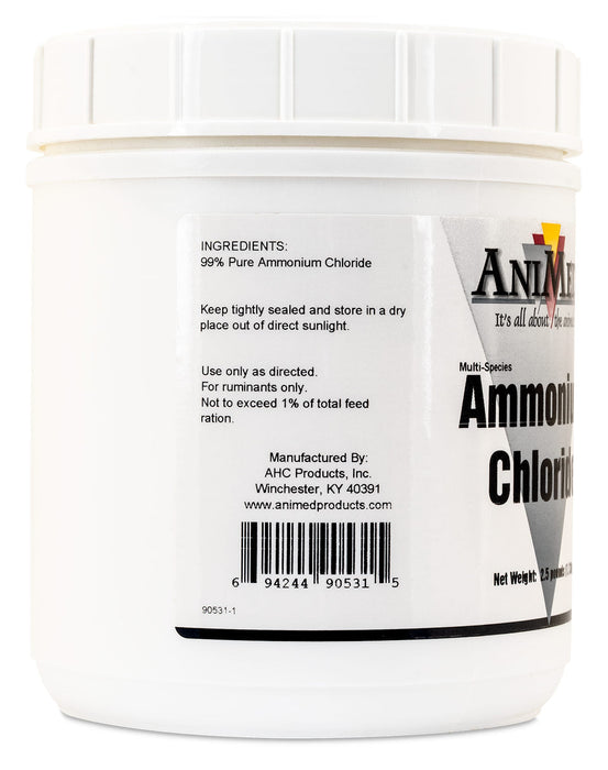Ammonium Chloride Supplement for Goats - AXAN - 2.5 lb - 3