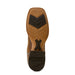 Ariat Men's Cowhand Wide Square Toe Cowboy Boot, Smoked Tan - AI9B2 - Brown - 7D - 7