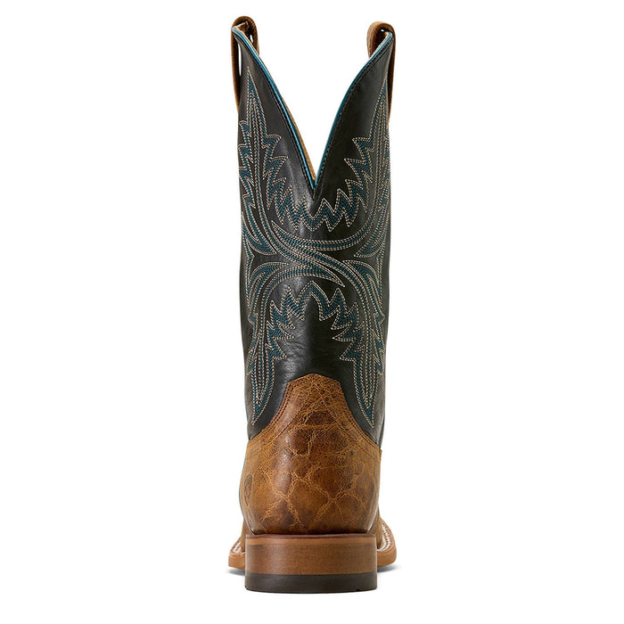 Ariat Men's Cowhand Wide Square Toe Cowboy Boot, Smoked Tan - AI9B2 - Brown - 7D - 5