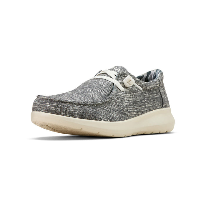 Ariat Men's Hilo Slip - On Shoes – Lightweight Casual Sneakers, Breathable Comfort Footwear - AI58H - Regular - 8 - Grey - 3