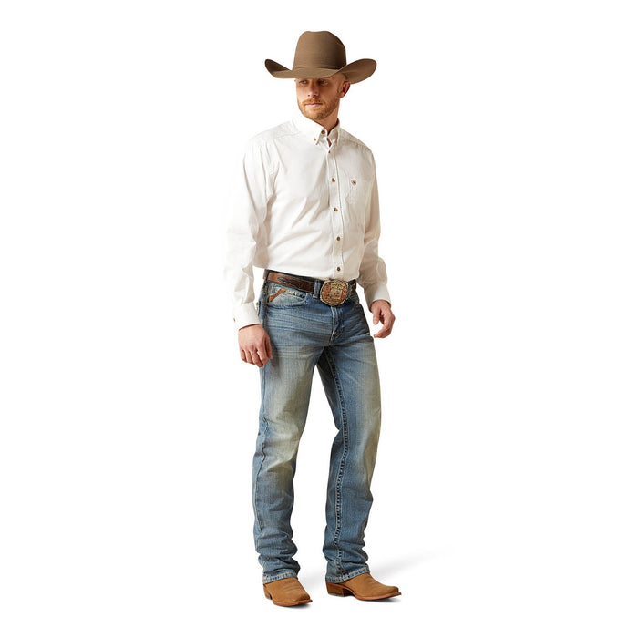 Ariat Men's M2 Relaxed Stirling Stretch Boot Cut Jean - AI7AR - Shasta Blue - 32x30 - 1 - 1