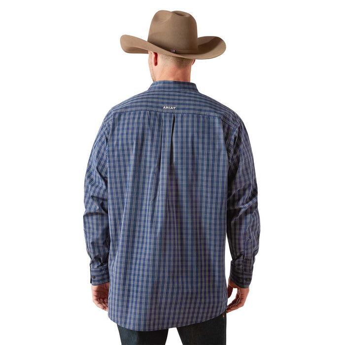 Ariat Mens Pro Sawyer Long Sleeve Shirt - AI8KS - Dark Blue - Small - Each - 2