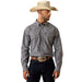 Ariat Mens Pro Series Western Classic Long Sleeve Snap Front Shirt - AI9EL - Gray Stripe - Small - 1 ct - 1