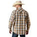 Ariat Mens Pro Series Western Classic Long Sleeve Snap Front Shirt - AI9ER - Brown Plaid - Small - 1 ct - 5