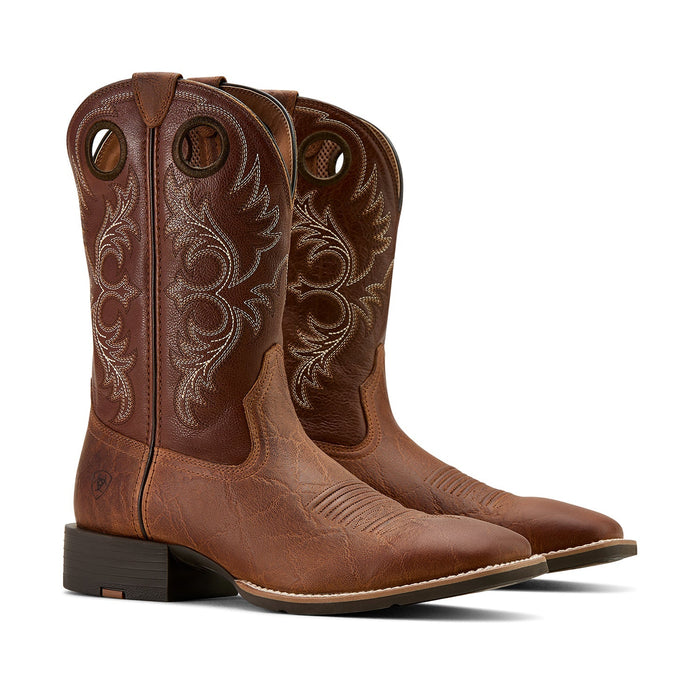 Ariat Men's Sport Rodeo Cowboy Boot - AI5AA - Tan - 8D - 1
