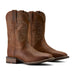 Ariat Mens Western Big Rig Wide Square Toe Cowboy Boot – Comfortable Durable Leather Work Boot - AIBLQ - Brown - 10 EE - 1