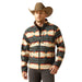 Ariat Mens Western Print Logo Softshell Jacket – Water - Resistant Stretch Lightweight Jacket - AIBAY - Multi - Small - 1