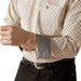 Ariat Men's Wrinkle Free Fraiser Longsleeve Fitted Shirt - AI57K - Cream - Small - 4