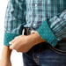 Ariat Men's Wrinkle Free Gibson Longsleeve Shirt - AI56W - Dark Teal - Small - 4