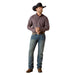 Ariat Men's Wrinkle Free Iker Longsleeve Shirt - AI582 - Navy - Small - 1