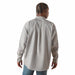 Ariat Mens Wrinkle Free Solid Classic Fit Long Sleeve Shirt - AI8GE - Solid Grey - Small - Each - 2