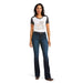 Ariat R.E.A.L. High Rise Ballary Boot Cut Jean - AIYJ - 25 Regular - 1