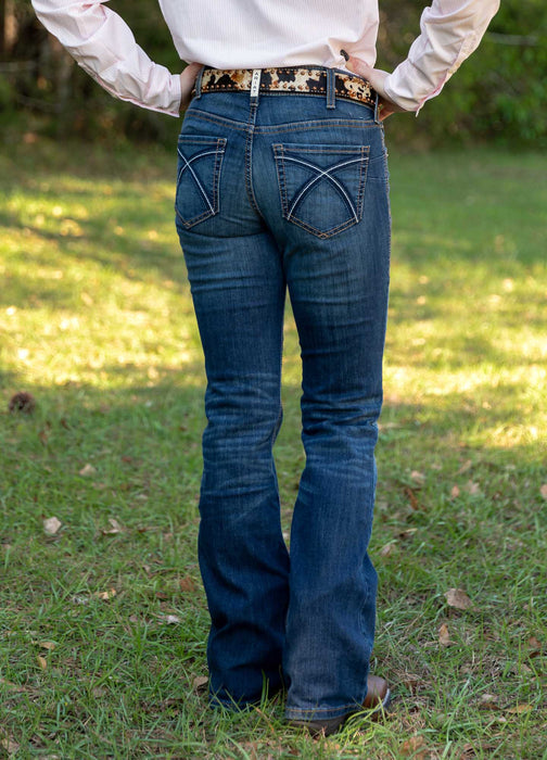 Ariat R.E.A.L. Perfect Rise Stretch Boot Cut Jean - AIVT - 25 Regular - 7