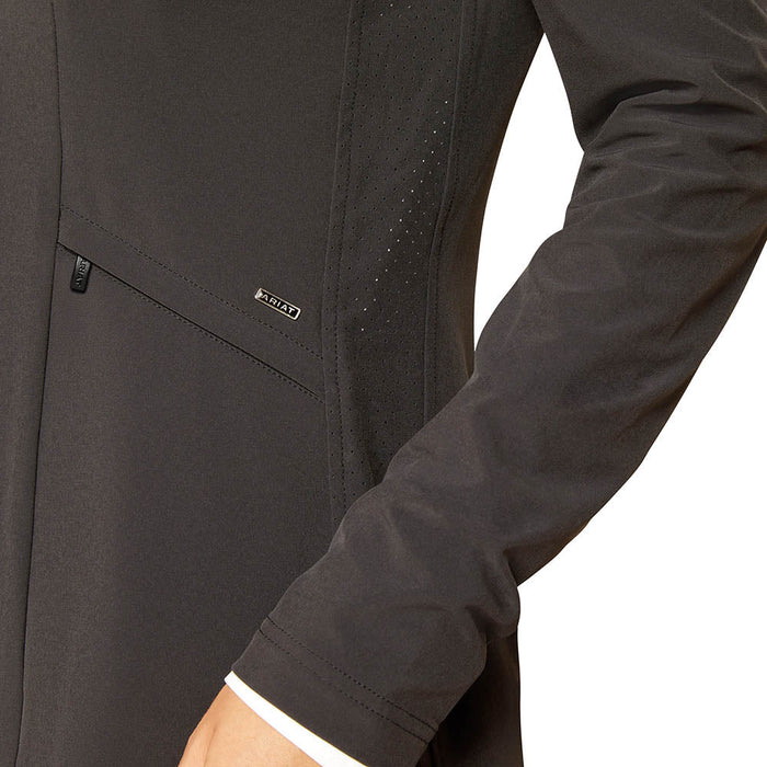 Ariat Women’s Artico 2.0 Show Coat – Lightweight, Breathable Tailored Riding Jacket for Show Jumping & Eventing - AIBCE - Black - 2 - Each - 3