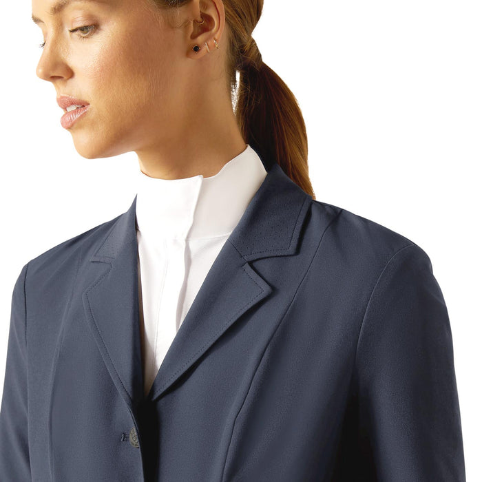 Ariat Women’s Artico 2.0 Show Coat – Lightweight, Breathable Tailored Riding Jacket for Show Jumping & Eventing - AIBCM - Navy - 2 - Each - 8