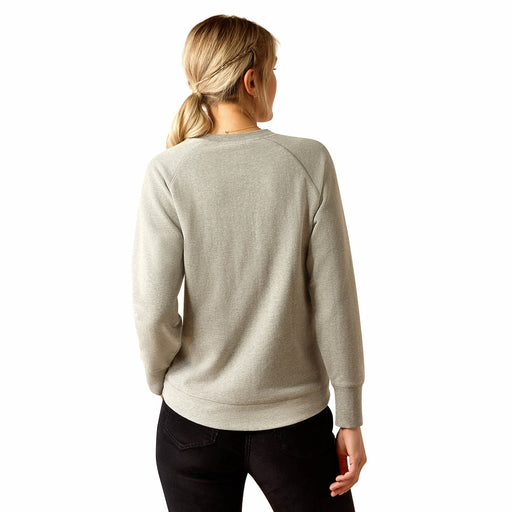 Ariat Women's Benicia Sweatshirt - AI55U - Heather Grey - Small - 2