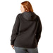 Ariat Womens Booted Logo Hoodie - AI8AZ - Black - Small - Each - 2