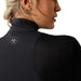 Ariat Women's Breathe 1/4 Zip Baselayer - AI273 - Black - XLarge - 23