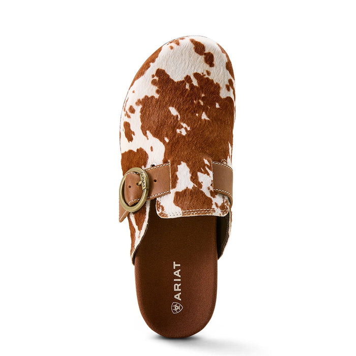Ariat Women's Country Mule Slip - On Shoes – Comfortable Everyday Footwear - AI3B6 - Cow Hair On - 6 - 6