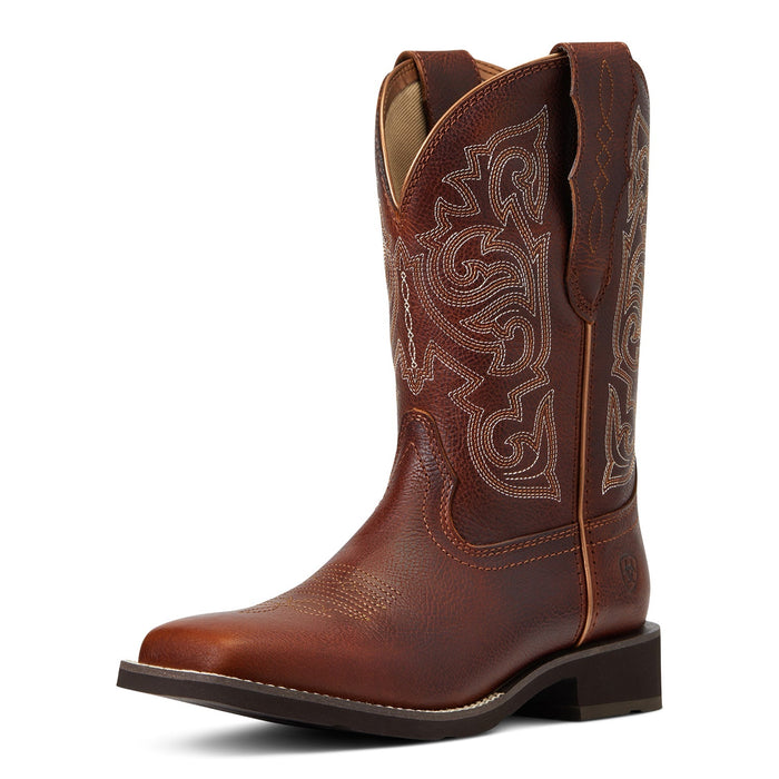 Ariat Women's Delilah StretchFit Western Boot - AI5A1 - Brown - 7 - 3