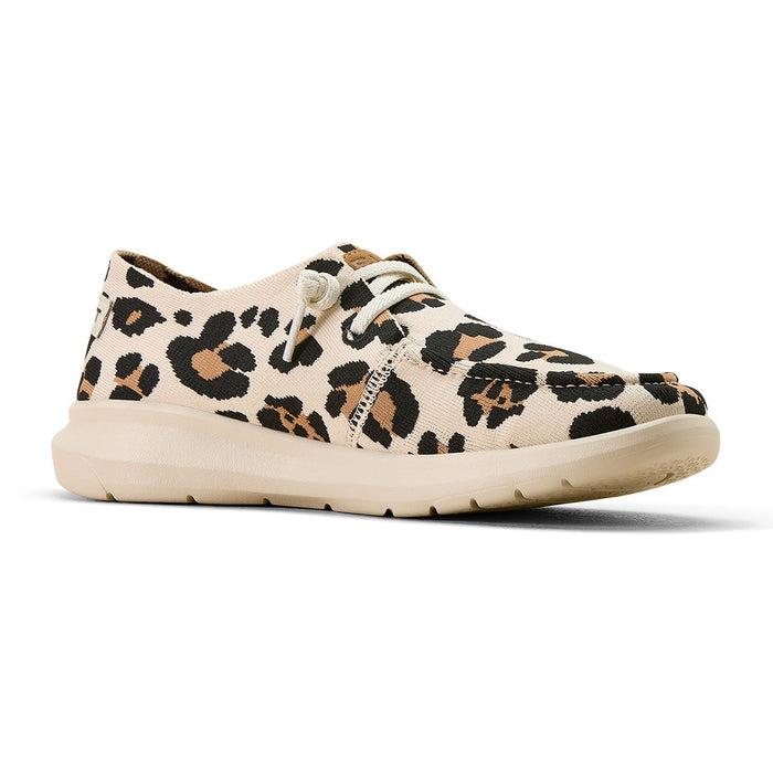 Ariat Women's Hilo Casual Slip - On Shoes with No Tie - Laces – Comfortable Everyday Wear - AI3BH - 6 - Light Leopard - Regular - 40