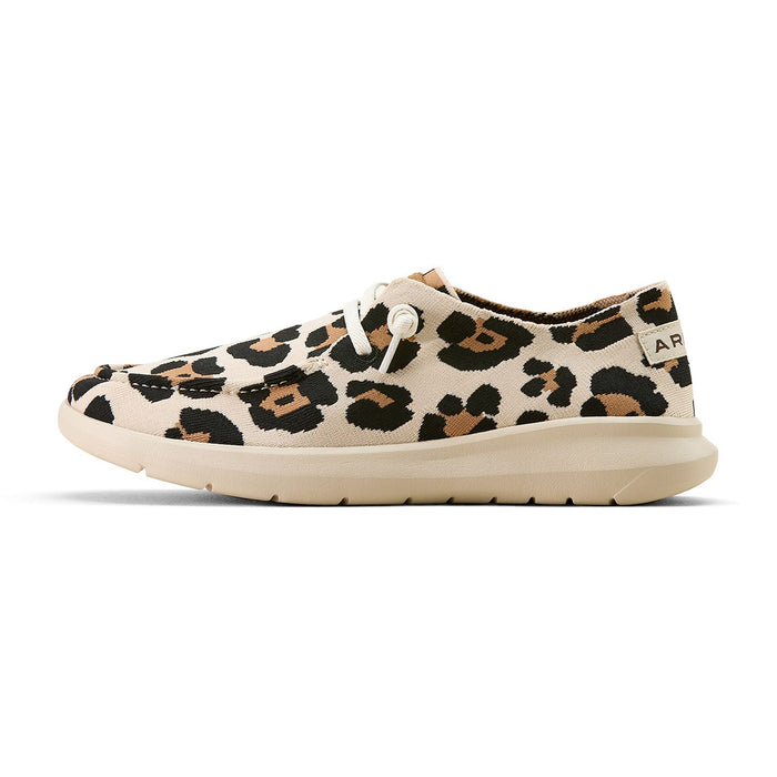 Ariat Women's Hilo Casual Slip - On Shoes with No Tie - Laces – Comfortable Everyday Wear - AI3BH - 6 - Light Leopard - Regular - 38