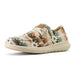 Ariat Women's Hilo Casual Slip - On Shoes with No Tie - Laces – Comfortable Everyday Wear - AIBJF - 6 - Natural Southwest - Regular - 18