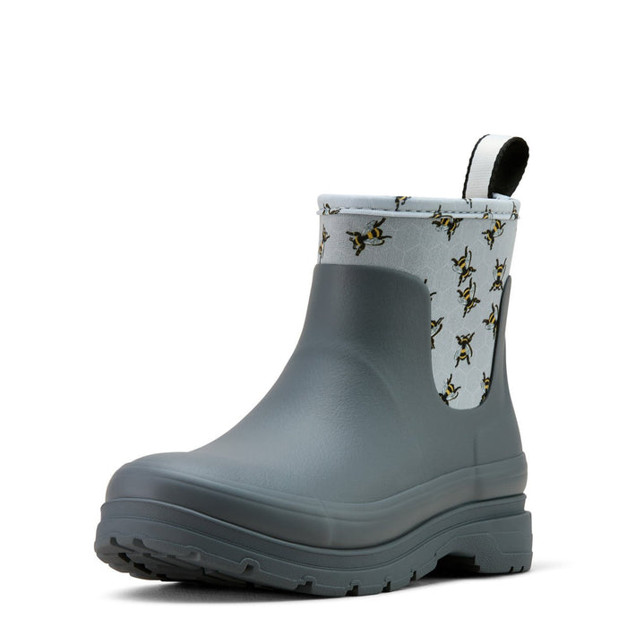 Ariat Women's Kelmarsh Shortie Rubber Boot - AI5DB - Bee Print - 5.5 B - 2