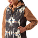 Ariat Womens Logo Softshell Western Print Vest – Durable Outdoor Layer with Zip Pockets - AIBBB - Multi - Small - Each - 4