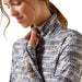 Ariat Women's Lowell 3.0 Long Sleeve 1/4 Zip Baselayer Shirt – Soft, Breathable, Performance Riding Top - AIBEW - Autimn Batik - Xsmall - 3