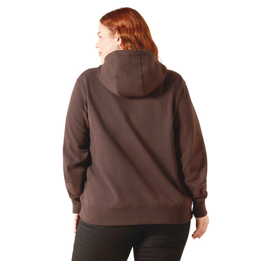 Ariat Womens Stitched Hoodie - AI8DH - Brown - Small - Each - 2
