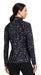 Ariat Womens Sunstopper 2.0 1/4 Zip Long Sleeve Baselayer -  - Small - Black Busy Pont Print - 6